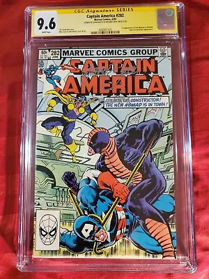 Buy Captain America #282 CGC 9.6. Signed By Artists Zeck & Beatty. 1st App. NOMAD • 212.87£
