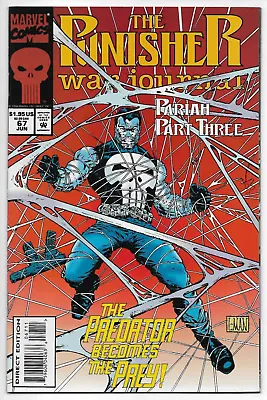 Buy The Punisher: War Journal #67 Marvel Comics Grant Haynes McKenna Gray VFN 1994 • 9.50£