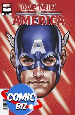 Buy Captain America #7  (2024) 1st Printing *headshot Variant Cover* Marvel Comics • 5.15£