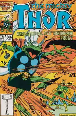 Buy Thor #366 FN; Marvel | Throg Frog Walter Simonson - We Combine Shipping • 19.02£