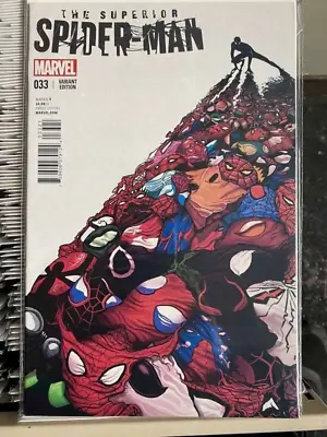 Buy Superior Spider-Man #33 - Marvel Comics - 2014 - 1:25 Variant Spider-verse • 39.99£