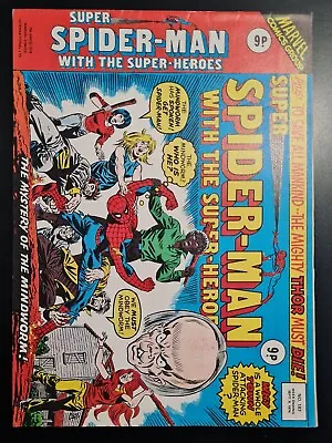 Buy Super Spider-man With The Super-heroes #187 Marvel Uk Weekly 1976 • 4.95£
