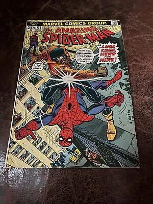 Buy The Amazing Spiderman - #123 - Marvel  - Luke Cage - Hero For Hire CLEAN ORIG! • 60.88£