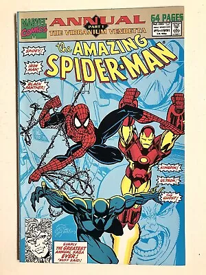 Buy Amazing Spider-man Annual #25  Marvel Comics 1991 The Vibranium Vendetta • 3.95£