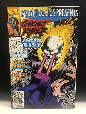 Buy MARVEL COMICS PRESENTS #116 Comic Marvel Comics Wolverine/ Ghost Rider • 2.59£