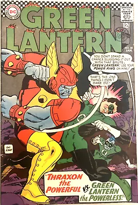 Buy Green Lantern # 50.  January 1967.  Gil Kane & Art-cover. Key Thraxon. Vfn 8.0 • 59.99£
