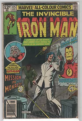 Buy Marvel : Iron Man #125  Aug 10, 1979 • 15£