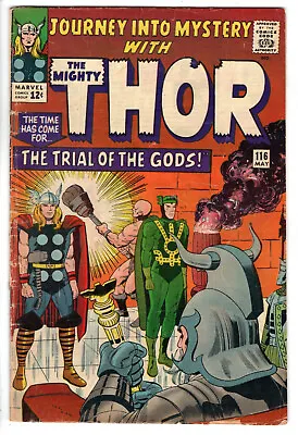 Buy Journey Into Mystery #116 (1965) - Grade 4.5 - The Trial Of The Gods! • 31.98£
