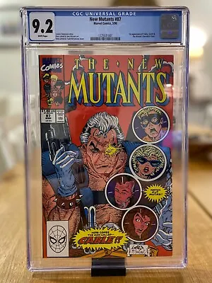 Buy New Mutants #87 (Marvel Comics, 1990) CGC 9.2 • 117.95£