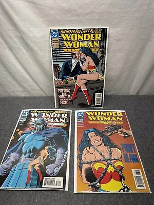 Buy DC Comics Wonder Woman Issues #81, 82, AND 83 (1993) Lot Of 3 • 35.44£