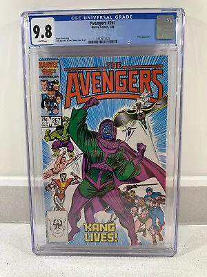 Buy Avengers #267 CGC 9.8 1986 KANG Marvel Comic Book • 110£