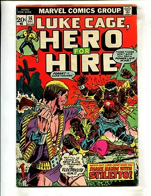 Buy Hero For Hire #16 (4.0) Stiletto!! 1973 • 3.95£