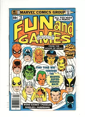 Buy FUN AND GAMES #1 NM-, Untouched Puzzles, Hulk, Thor, Marvel Comics Group 1979 • 11.85£