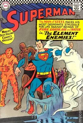 Buy Superman #190 VG 1966 Stock Image Low Grade • 6.64£