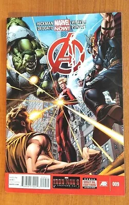 Buy Avengers #9 - Marvel Comics 1st Print 2013 Series • 6.99£