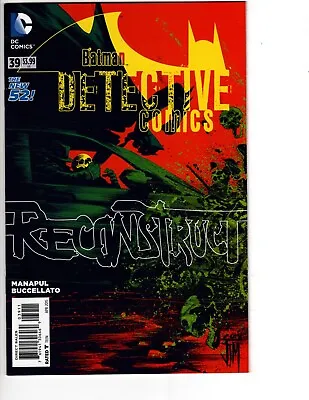 Buy Detective Comics #39 Comic Book  NM- 9.2 DC 2015 Batman Vs. Anarky • 7.23£