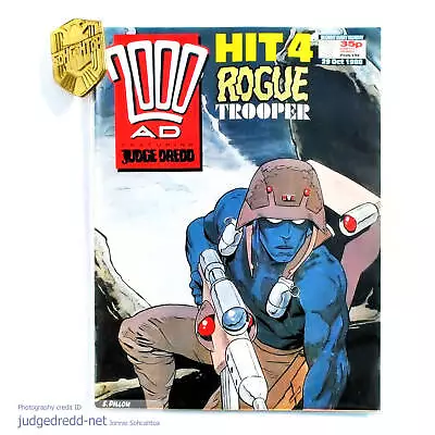 Buy 2000AD Prog 598 Judge Dredd Worms All 1 Comic Bag And Board Rare Halloween 1988 • 7.99£