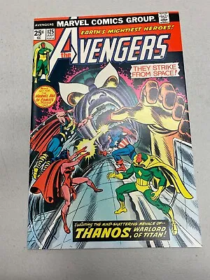 Buy Avengers #125 1975 Englehart Buscema Captain America Vision Thor Marvel Comic M1 • 39.97£