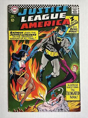 Buy Justice League Of America 51 F/VF 1867 DC Comics Zatanna • 118.74£