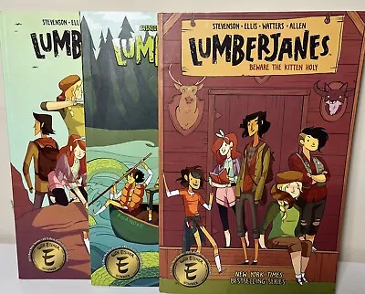 Buy Lumberjanes Comic Series Lot Vol 1 2 3 Noelle Stevenson BOOM! Studios EUC • 13.55£
