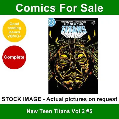 Buy DC New Teen Titans Vol 2 #5 Comic - VG/VG+ 01 February 1985 • 2.99£