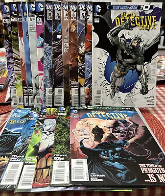 Buy Detective New 52 #0,1-33,35,39,41-48,50-52 Annual Almost Complete #1-52 • 78.05£