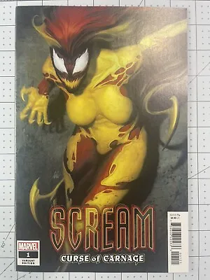 Buy Scream Curse Of Carnage #1 (01/2020) Marvel Comics 'Artgerm' Lau Variant • 11.23£