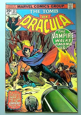 Buy Tomb Of Dracula #37 ~ MARVEL 1975 ~ BROTHER VOODOO - Wolfman & Colan FN • 10.27£