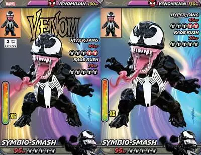 Buy VENOM #2 Mike Mayhew Studio Variant Cover A Trade Dress And Cover B Virgin Raw • 47.44£