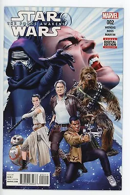 Buy STAR WARS: THE FORCE AWAKENS ADAPTION #2 NM 2016 MIKE MAYHEW COVER MARVEL B-131 • 3.94£