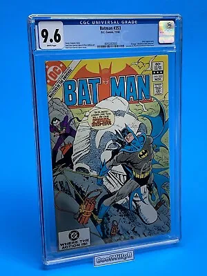 Buy Batman #353 CGC 9.6! Classic Joker Cover! 🔥 Masters OT Universe Insert! Sweet! • 140.61£