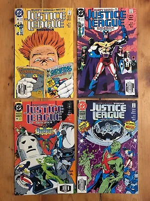 Buy Justice League America Issues 46 47 48 50 DC Comics Vol 2 1991 Job Lot • 7.99£