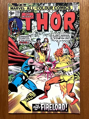 Buy MARVEL COMICS - THE MIGHTY THOR #246 - Bronze Age 1976 - THOR VS. FIRELORD • 5£