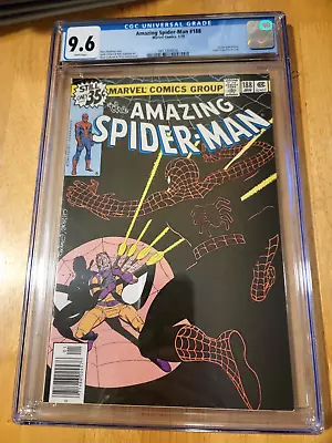 Buy Amazing Spider-man #188 Cgc 9.6 White Pages* Jigsaw Appearance *1979*  016 • 97.98£