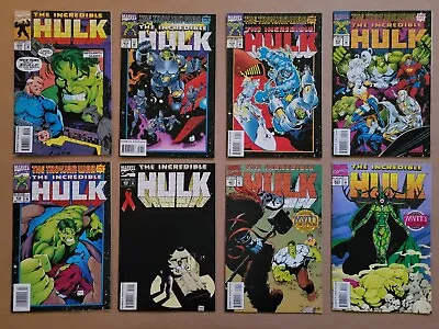 Buy Incredible Hulk 410 413 414 415 416 420 421 423 Mid-Grade Marvel Lot Of 8 • 6.40£