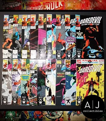 Buy Lot Of 18 Daredevil #285-#301 + Annual #7 MISSING #291 1990 Marvel Comics • 24.09£