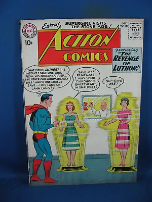 Buy Action Comics 259 Vg+ 1959 Dc Superman Lex Luthor • 129.75£