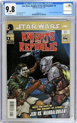 Buy Star Wars Knights Of The Old Republic 8 Cgc 9.8 Dark Horse 2006 Mandalorian  • 176.38£