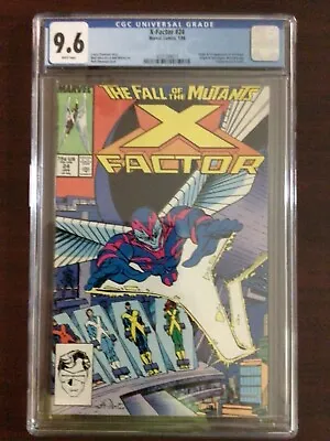 Buy CGC 9.6 X-Factor 24 X-Men First Archangel White Pages • 67.02£