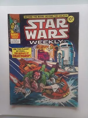 Buy Star Wars Weekly 25 UK Marvel Comics 1978 VG *FREE POSTAGE* • 5.99£
