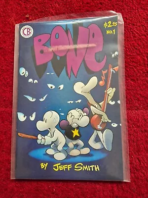 Buy Bone #1  1991 8th Printing NM / NM+ Jeff Smith Cartoon BAGGED  • 29.99£