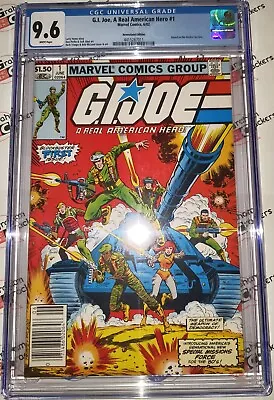 Buy GI Joe A Real American Hero #1 (1982) Newsstand Edition CGC 9.6 • 418.24£