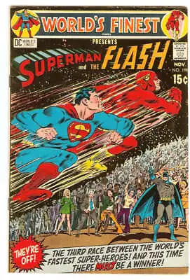 Buy World's Finest #198 6.5 // 3rd Superman Vs The Flash Part One Dc Comics 1970 • 94.10£