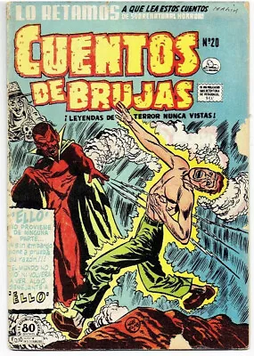 Buy Mexican Witch Tales #10 Satan Cover La Prensa Mexico 1953 Harvey In Spanish • 198.58£
