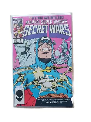 Buy MARVEL SUPER-HEROES SECRET WARS #7 - NOV 1984 - 1st SPIDER-WOMAN  • 29.95£