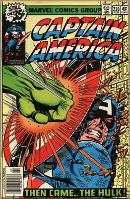 Buy Captain America #230-1979 Fnvf 7.0 Hulk 1st Curtiss Jackson PowerBroker Newsstan • 32.80£