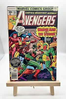 Buy Avengers #158: Vol.1, 1st Appearance & Origin Of Graviton! Marvel Comics (1977) • 9.56£