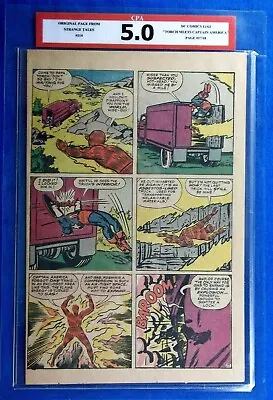 Buy Strange Tales #114 CPA 5.0 Single Page #17/18 1st S.A. Captain America Kirby Art • 39.97£