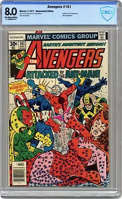 Buy Avengers #161 CBCS 8.0 Newsstand 1977 21-320BCE5-012 • 37.16£