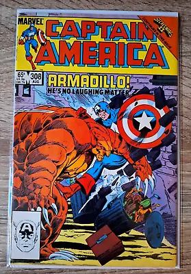 Buy Captain America #308 (1985) Copper Age-Marvel Comics Listing #234 To #379 VF+ • 5.25£